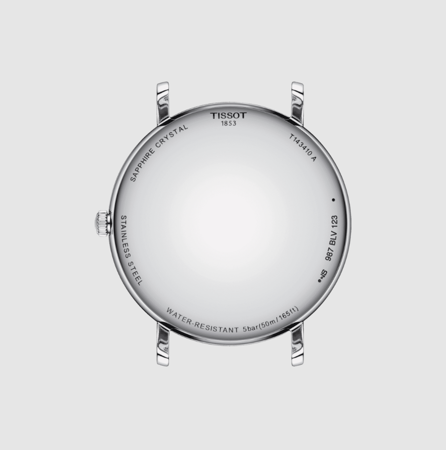 Orologio Uomo Everytime 40mm Acciaio e Blu T1434101104100