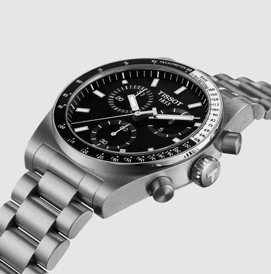 Orologio Uomo Pr516 Chronograph Acciaio, Bianco e Nero T1494171105100