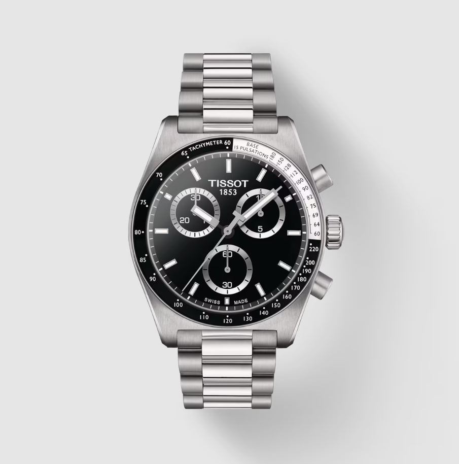 Orologio Uomo Pr516 Chronograph Acciaio, Bianco e Nero T1494171105100