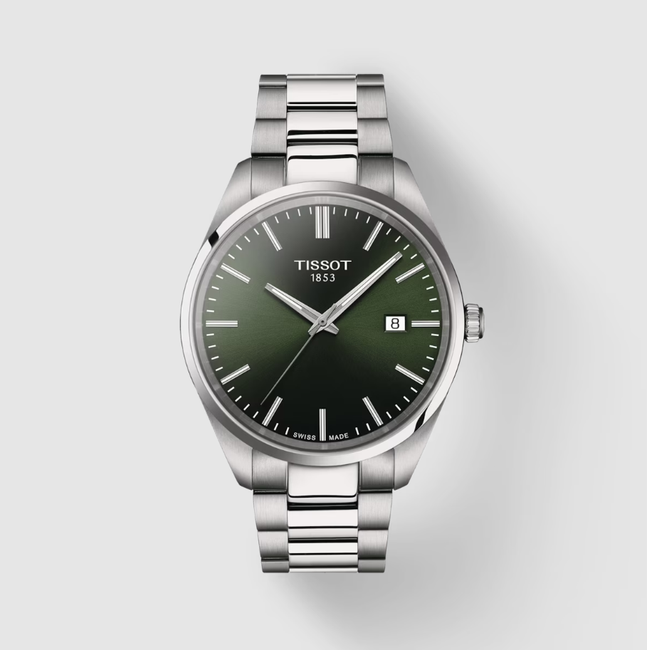 Orologio Uomo Pr 100 Acciaio e Verde T1504101109100