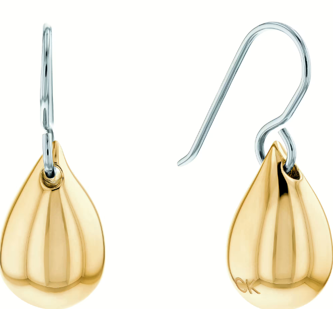 Pendientes Esculturales Dorados 35000074