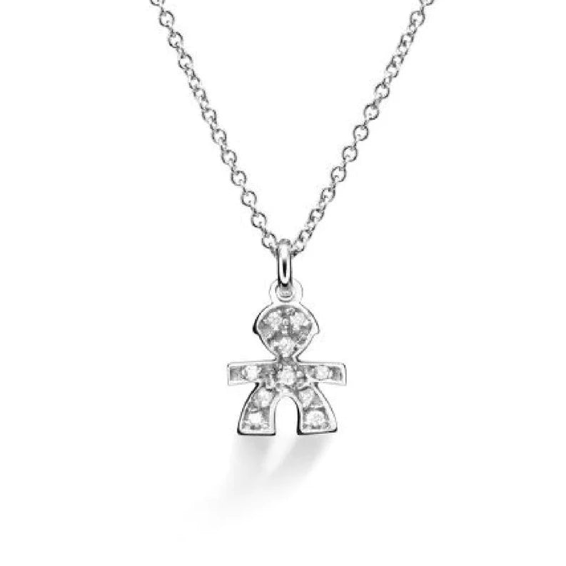 Collar Le Briciole Bimbo con Diamantes LBB335