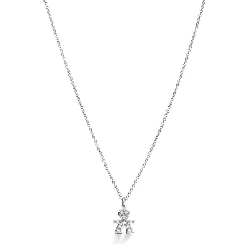 Collar Le Briciole Bimbo con Diamantes LBB335