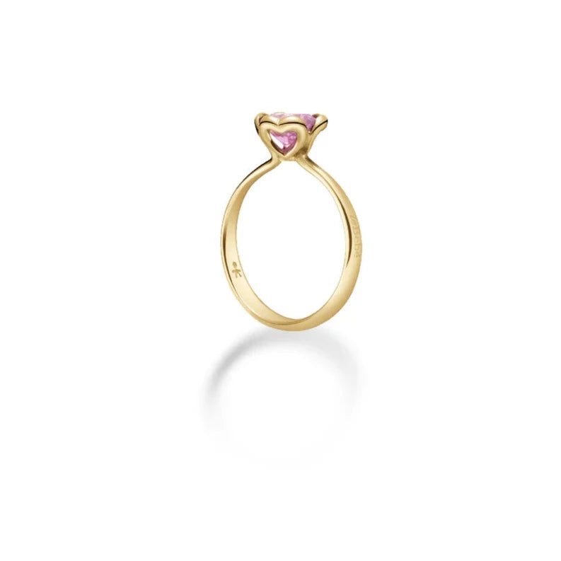 Anello Solitario Lovely Oro Giallo LBB600