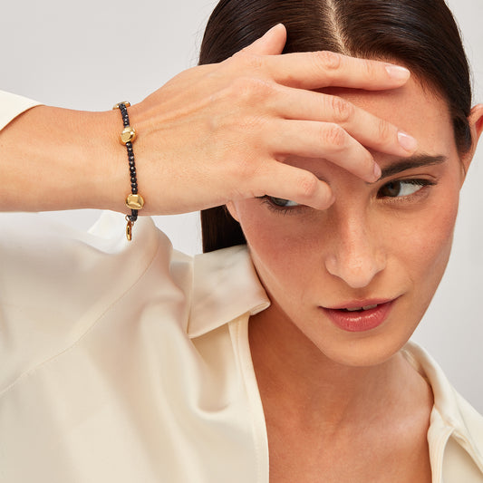 Bracciale B Rocks in Sandstone e Dorato TJ3696