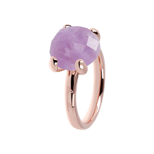 Anello Cocktail con Pietra Naturale Viola WSBZ00013.V