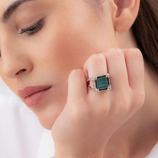 Anello Pasta Vitrea Lavanda 35115lav