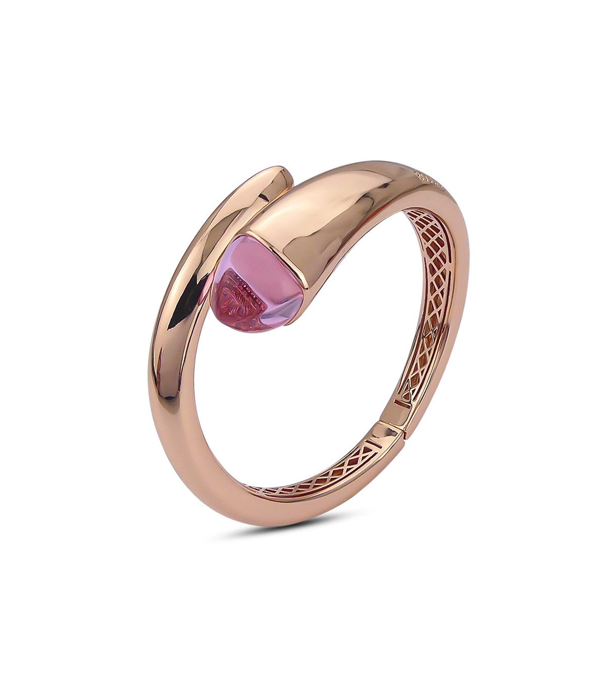 Bracciale Caleida Rosato con Cristallo Morganite KBR025RH