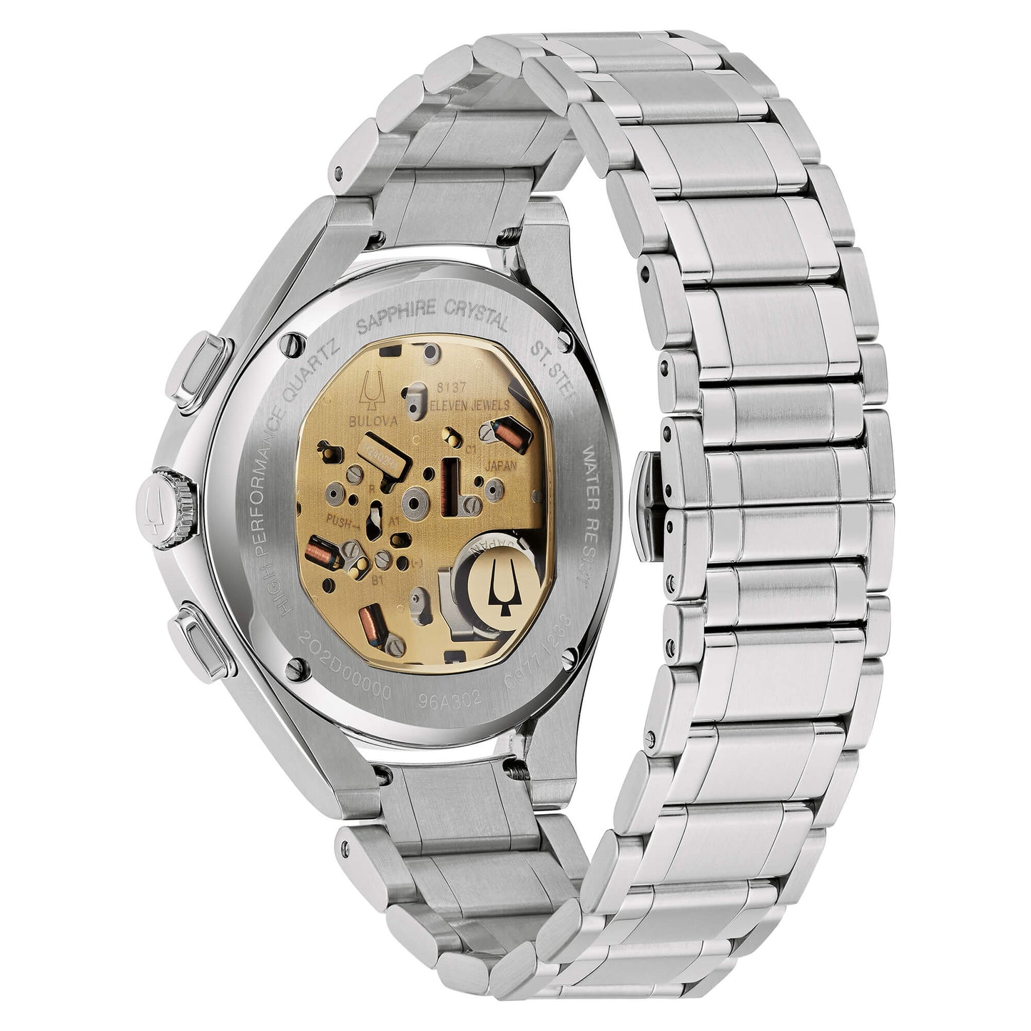 Orologio Uomo Curv Dress Acciaio e Blu 96A302