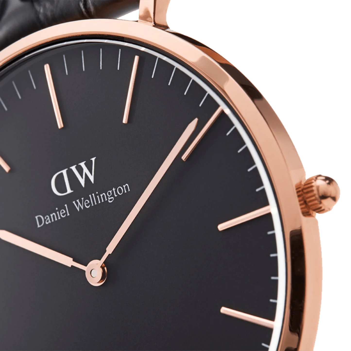 Orologio Uomo Classic Black St. Mawes Rosato e Nero DW00100124