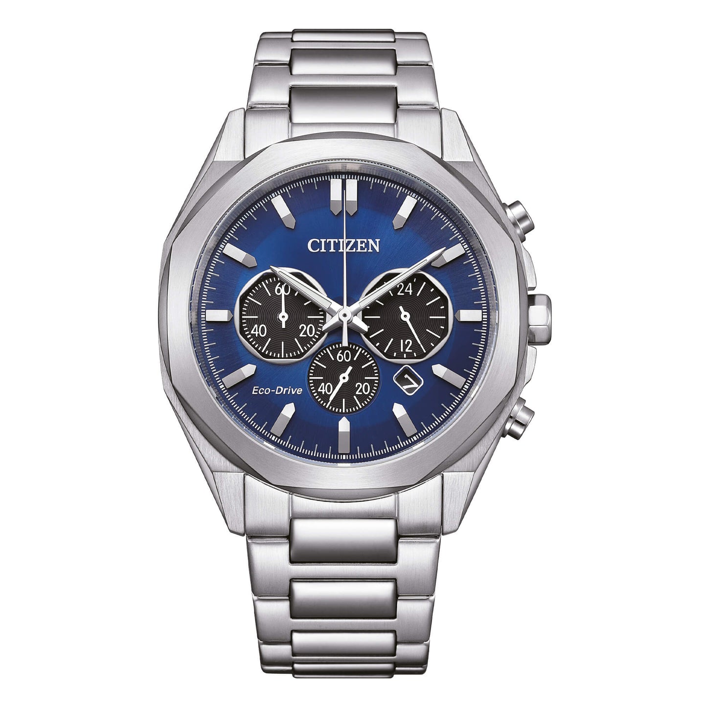 Orologio Uomo Of Metropolitan Crono Acciaio e Blu CA4590-81L