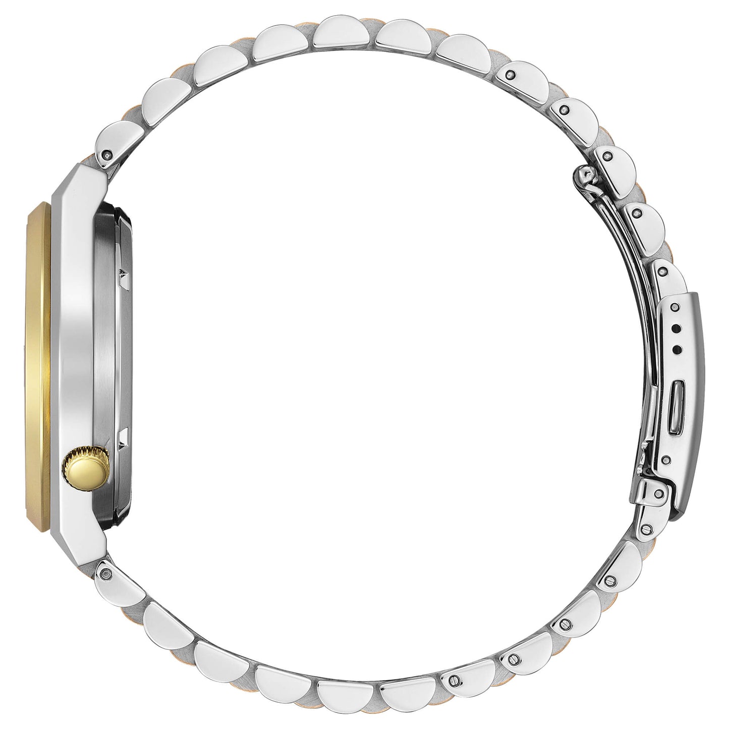 Reloj Tsuyosa Hombre Automático Acero, Dorado y Negro NJ0154-80H