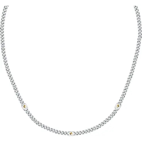 Collana Uomo Gold in Acciaio SATM21