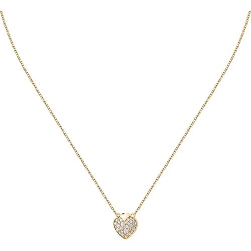 Collana Talismani Dorata con Cuore SAVZ13