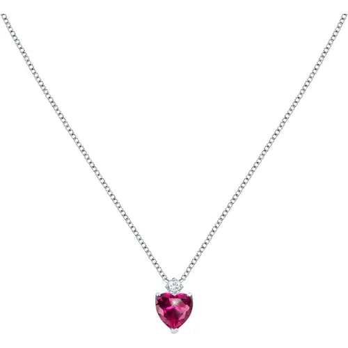 Collana Tesori con Cuore Rosso SAIW161
