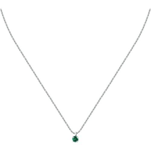 Collana Tesori con Pietra Verde SAIW173