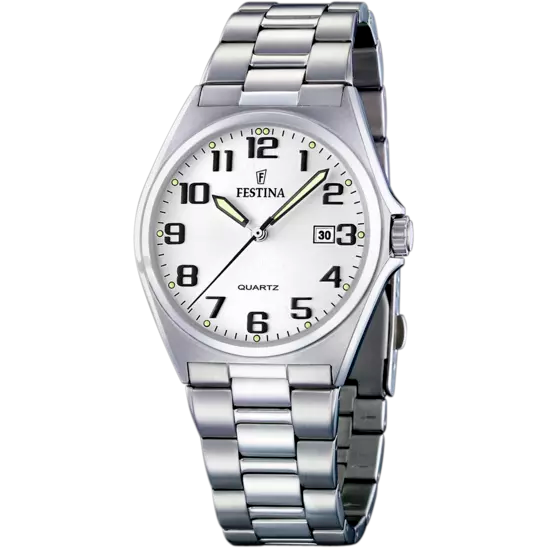 Orologio Uomo Classics in Acciaio e Bianco F16374/9
