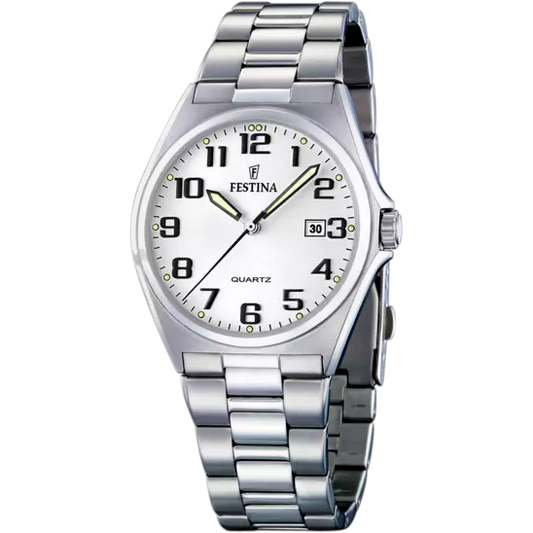 Orologio Uomo Classics in Acciaio e Bianco F16374/9