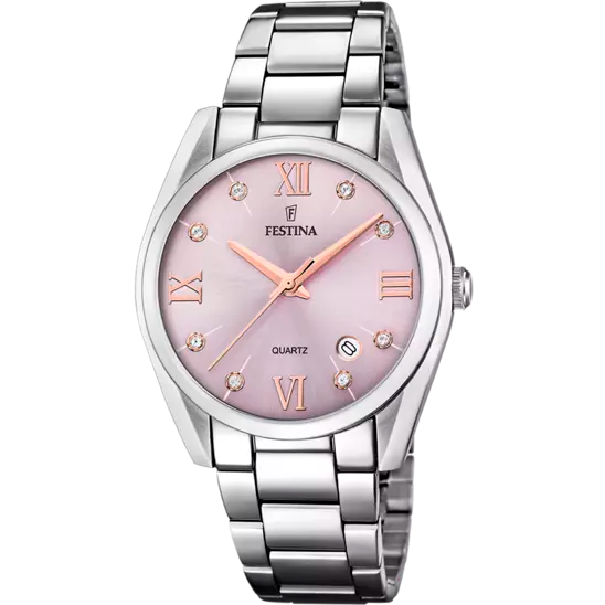 Orologio Donna Acciaio e Rosa F16790/D