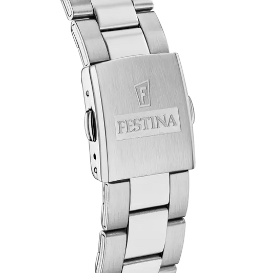 Orologio Uomo Timeless in Acciaio e Nero F16820/4