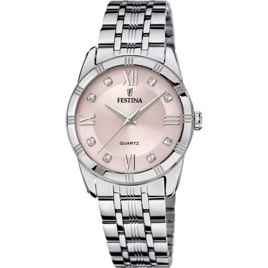 Orologio Donna Mademoiselle in Acciaio e Rosa F16940/C
