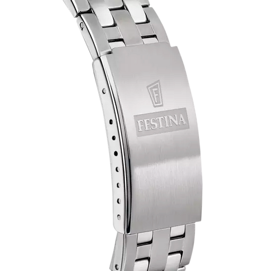 Orologio Uomo Classics in Acciaio e Blu F20357/3