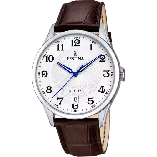 Orologio Uomo Classics in Acciaio e Bianco F20426/1