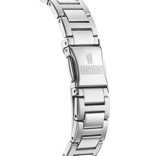 Orologio Donna Mademoiselle Acciaio e Bianco F20583/1