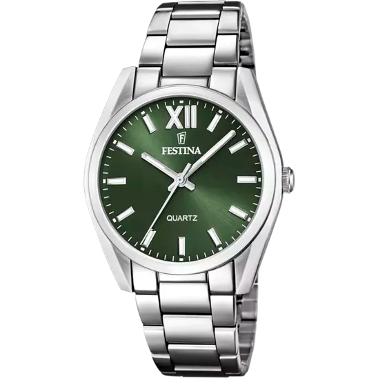 Orologio Donna Allegria in Acciaio e Verde F20622/4