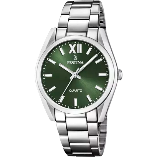 Orologio Donna Allegria in Acciaio e Verde F20622/4
