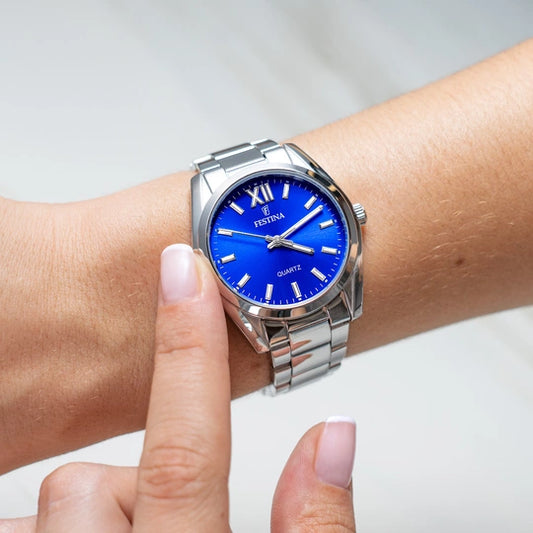 Orologio Donna Allegria Acciaio e Blu F20622/E