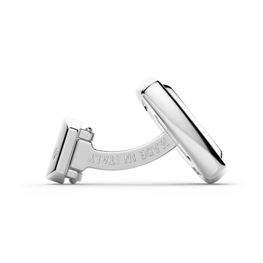 Gemelli Uomo Cosmopolitan in Argento Quadrati EXG059