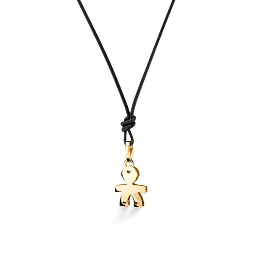 Ciondolo I Diamantini Bimbo Oro Giallo e Diamanti LBB060