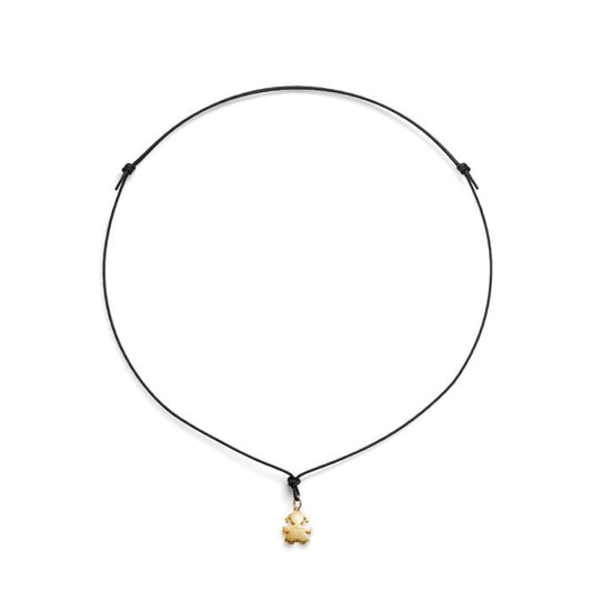 Ciondolo i Tesorini con Sagoma Bimba Dorata LBB913