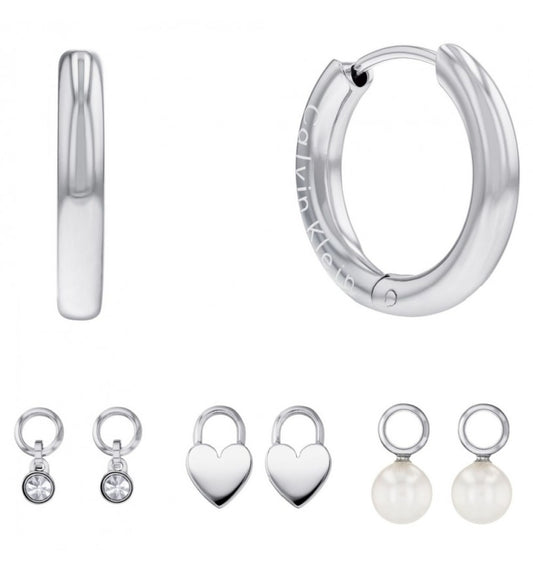 Orecchini Contemporary in Acciaio 35700001