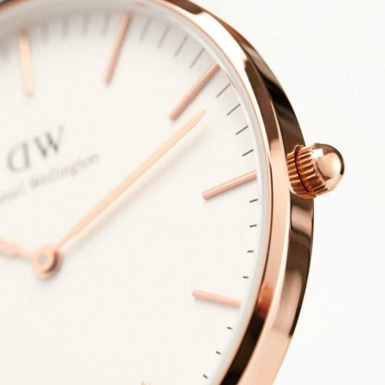 Clásico St Mawes 40 mm Oro rosa DW00100006 Watch de Men es