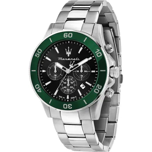 Orologio Uomo Competizione Acciaio, Verde e Nero R8873600008
