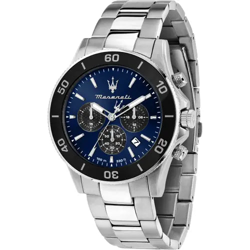 Orologio Uomo Competizione Acciaio, Nero e Blu R8873600009