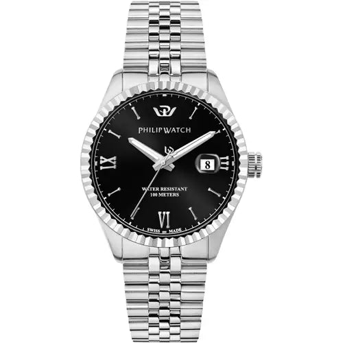 Orologio Uomo Caribe Acciaio e Nero R8253597076