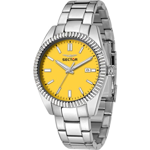 Reloj Hombre 240 Acero y Amarillo R3253240050