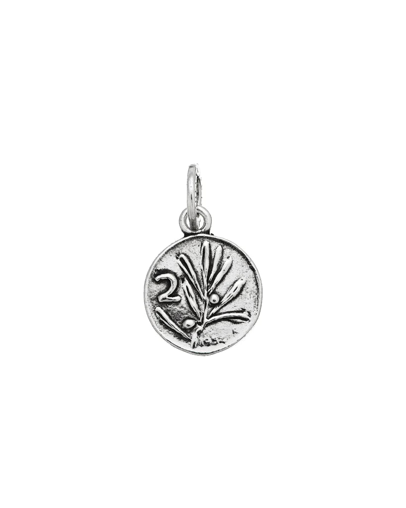 Charm Monedas 2 Liras 09455