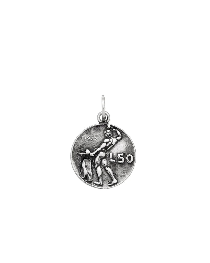 Charm Monedas 50 Liras 09459