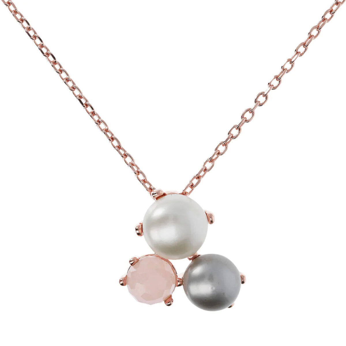 Collana Pendente Trilogy con Pietra e Perle WSBZ01097.RQ-PRL