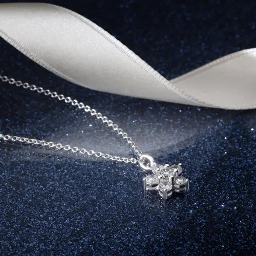 Collana Tesori con Fiore e Zirconi SAIW125