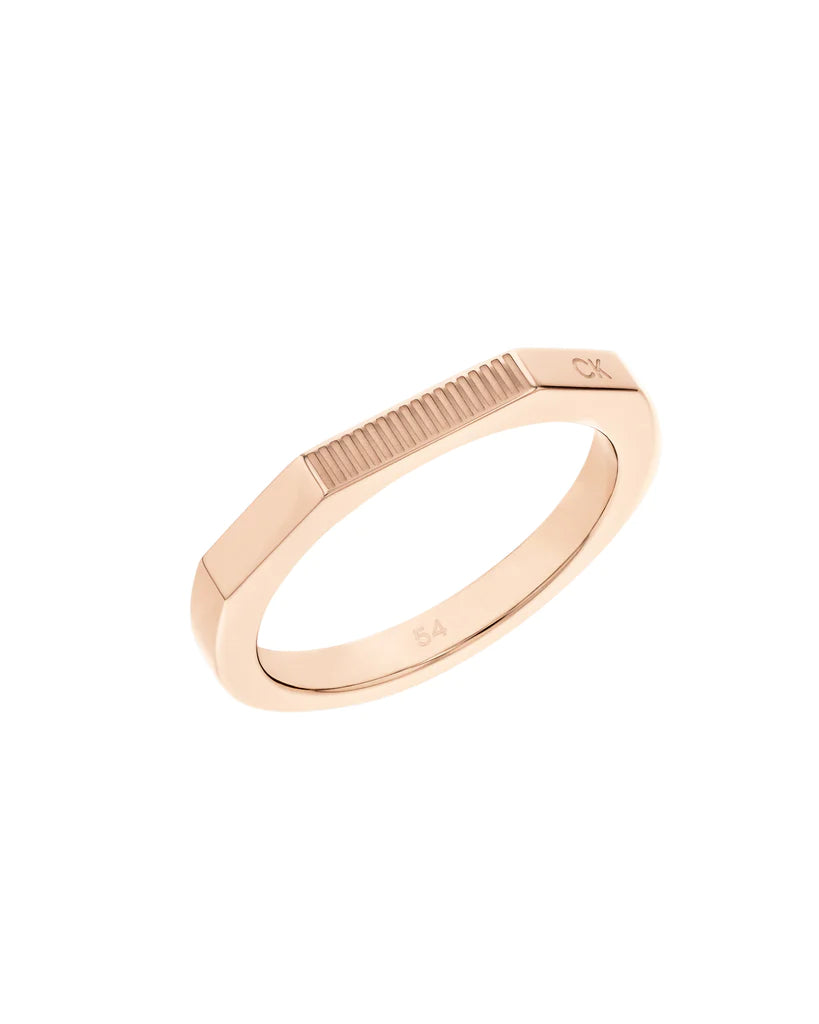 Anello Sculptural Faceted Rosato 35000189C