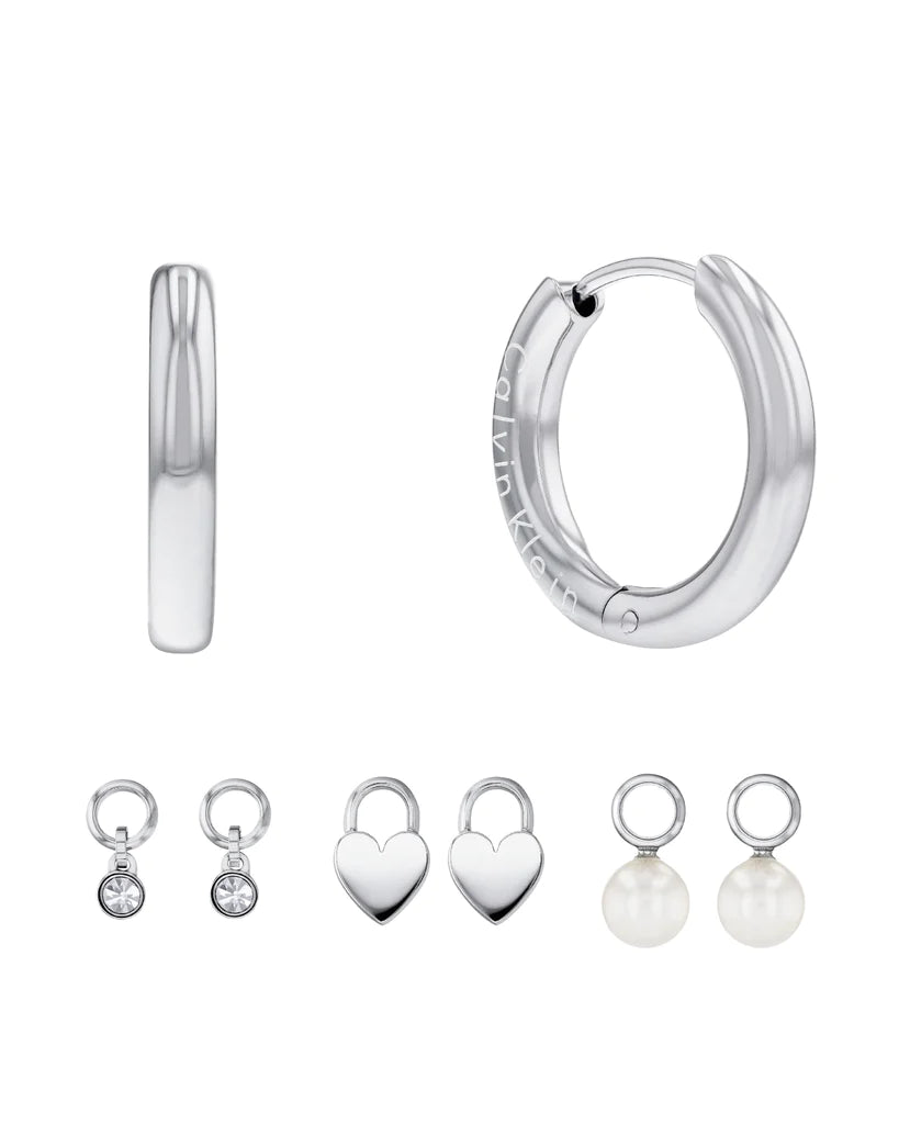 Orecchini a Cerchio Contemporary Playful Repetition 1681292