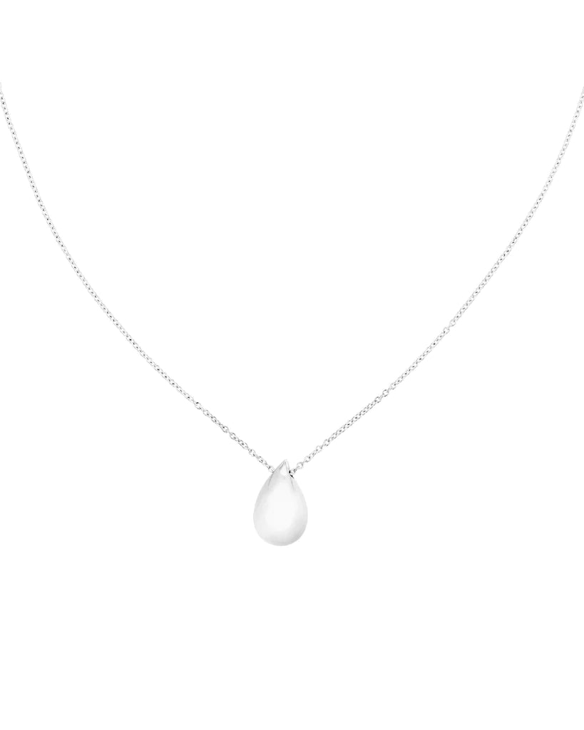 Collana Sculptural Drops Argentata Goccia 35000083