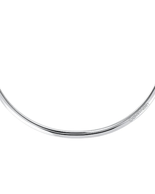 Collana Sculptural Warped Rings Argentata 35000012