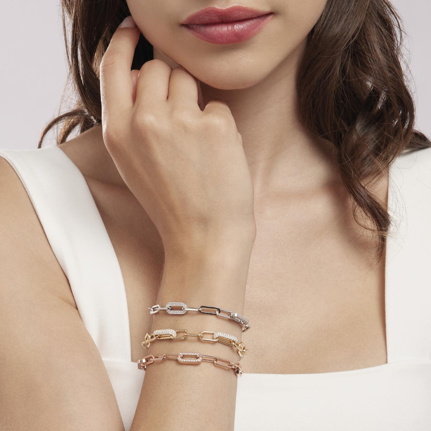Bracciale Maglie Ovali Cinderella Rock 533502