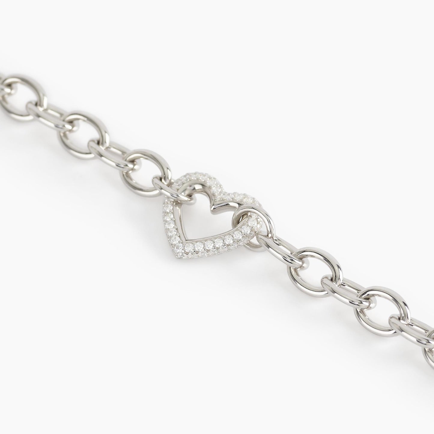 Bracciale Bubble Heart Cuore in Zirconi 533506
